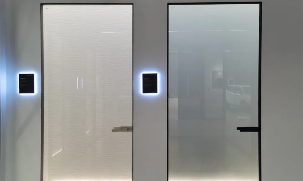 partition with a door