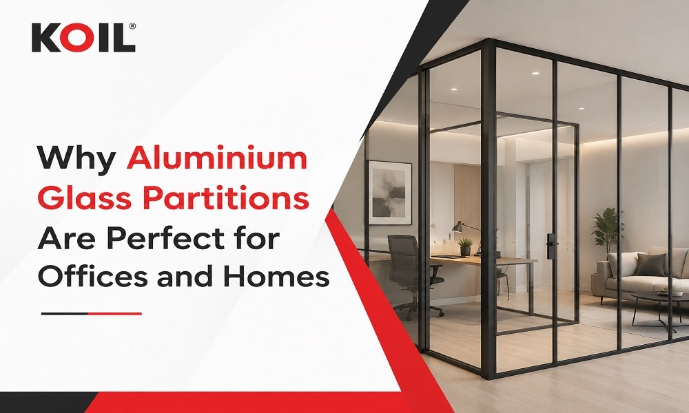 Why Aluminium Glass Partitions Are Perfect for Offices and Homes