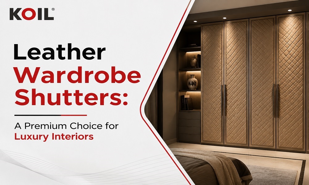 Leather Wardrobe Shutters - A Premium Choice for Luxury Interiors
